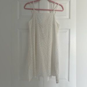 Francesca’s White Eyelet Dress